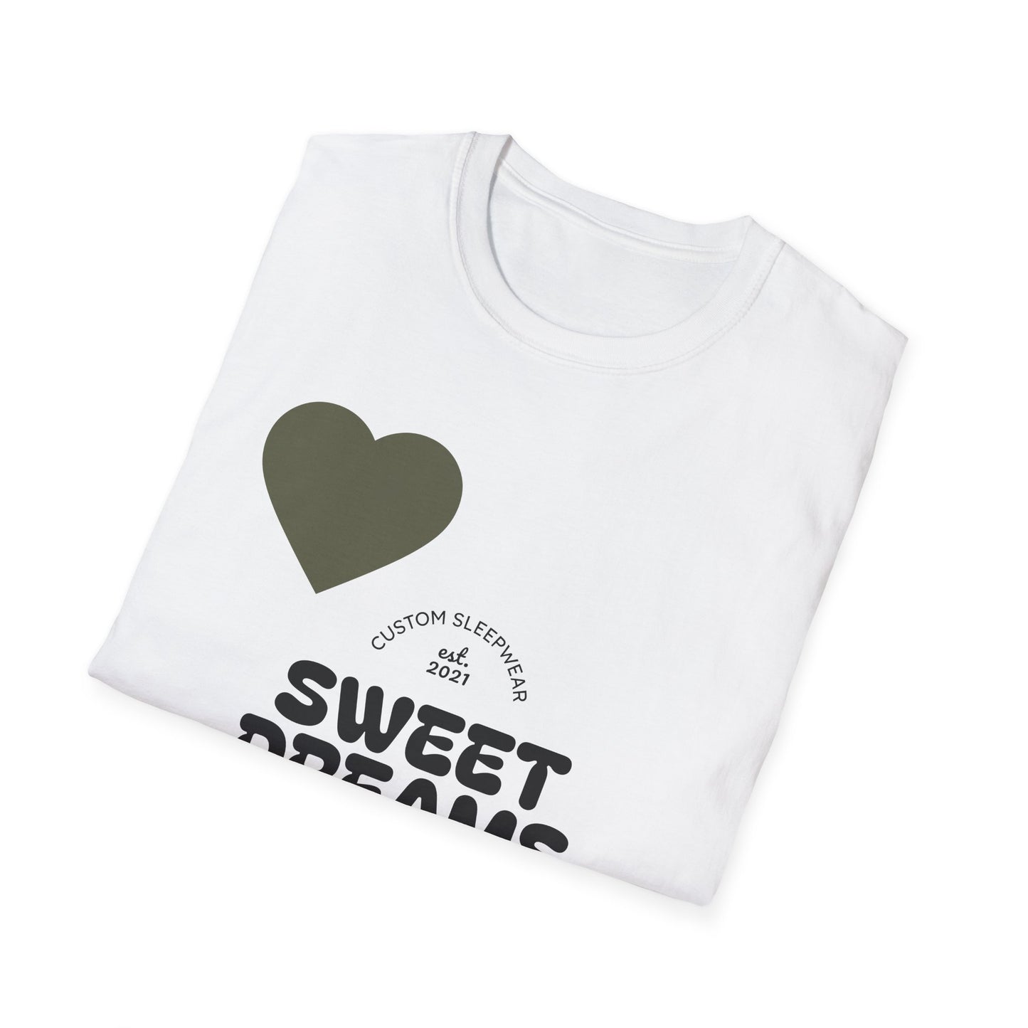 Sweet Dreams Unisex Softstyle T-Shirt – Perfect for Cozy Nights