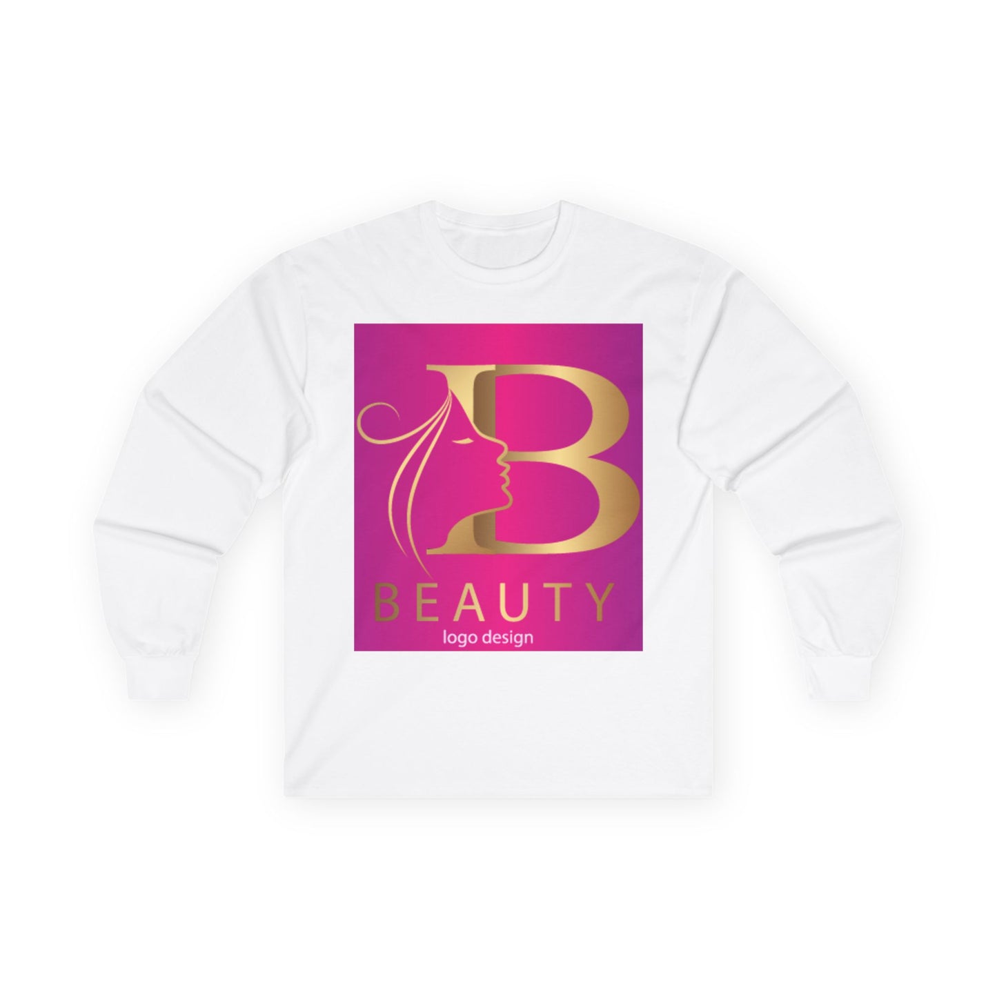 Beauty Logo Unisex Long Sleeve Tee - Stylish, Comfortable Cotton Top for Fashion Lovers