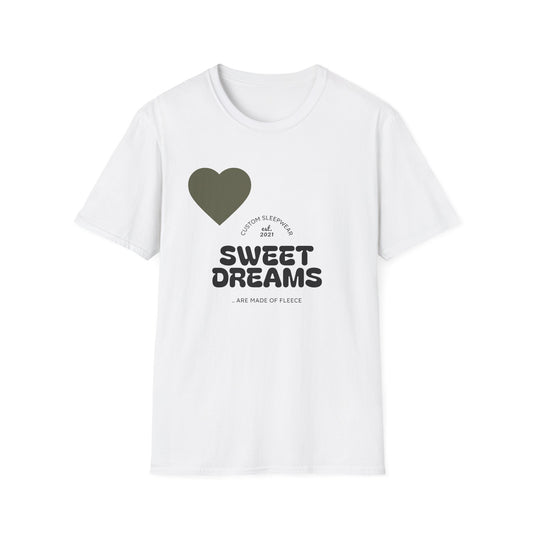 Sweet Dreams Unisex Softstyle T-Shirt – Perfect for Cozy Nights