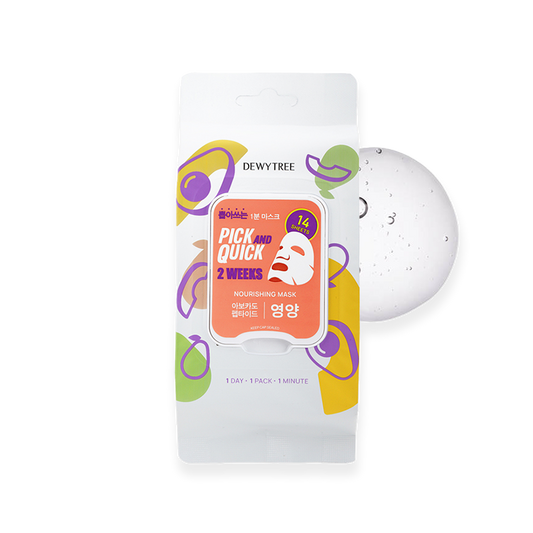 Dewytree Pick And Quick 2 Weeks Nourishing Mask - 14pcs